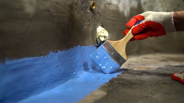 Commercial Waterproofing project at a Chapel Hill, TN business property by SJ Waterproofing Pros